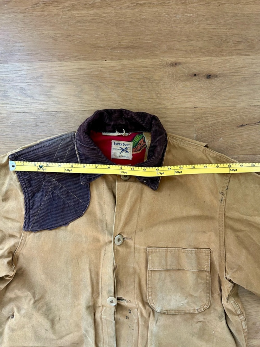Vintage 40s-50s Carhartt Super Dux Hunting Jacket - Picture 15 of 16